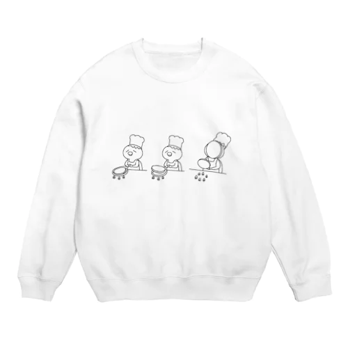 カッパのホットケーキ Crew Neck Sweatshirt