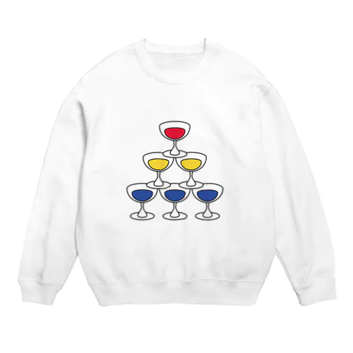 シャンパンタワー Crew Neck Sweatshirt