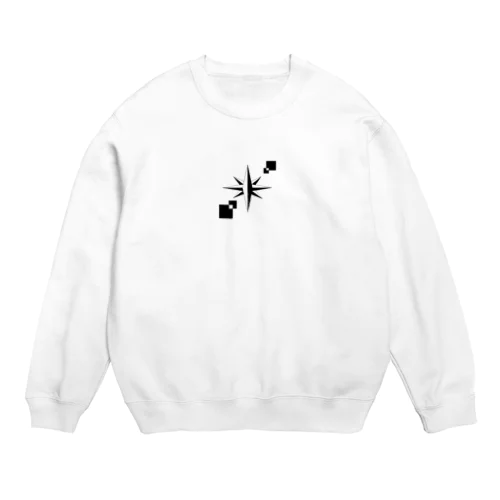 シンプルデザイン Crew Neck Sweatshirt