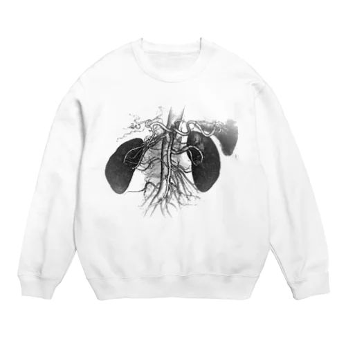 呼吸音。(WH) Crew Neck Sweatshirt