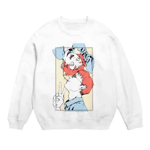 小林病院2 Crew Neck Sweatshirt