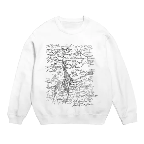 文字菩薩 Crew Neck Sweatshirt