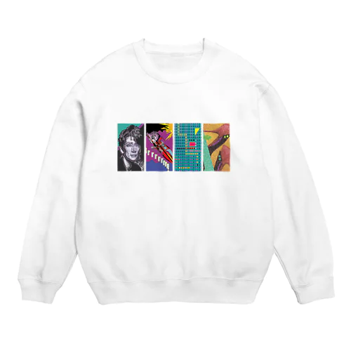 秘密の絵画俱楽部 Crew Neck Sweatshirt