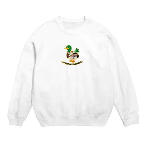 スーパー鴨ちゃんず Crew Neck Sweatshirt