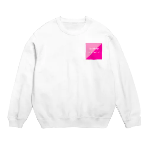 miorily pink Crew Neck Sweatshirt