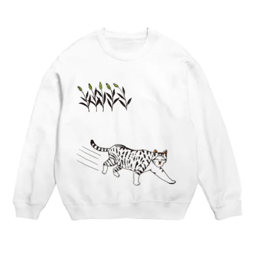 ノラ猫 Crew Neck Sweatshirt