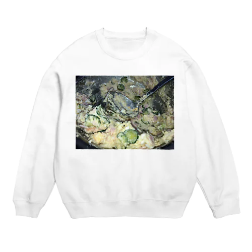 ポテトサラダ Crew Neck Sweatshirt