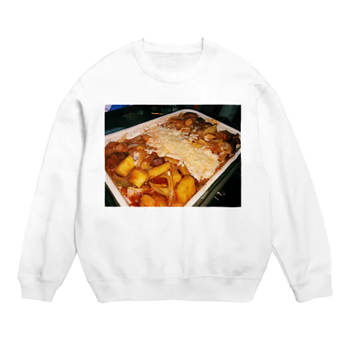 チーズタッカルビ Crew Neck Sweatshirt