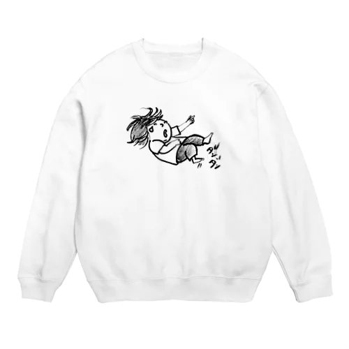 抱腹絶倒さん Crew Neck Sweatshirt