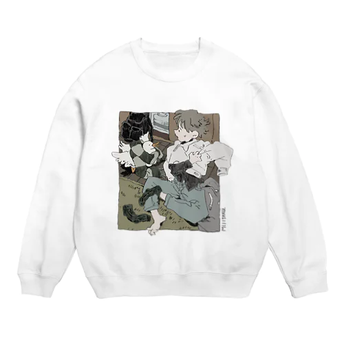 MIJITAKU. Crew Neck Sweatshirt