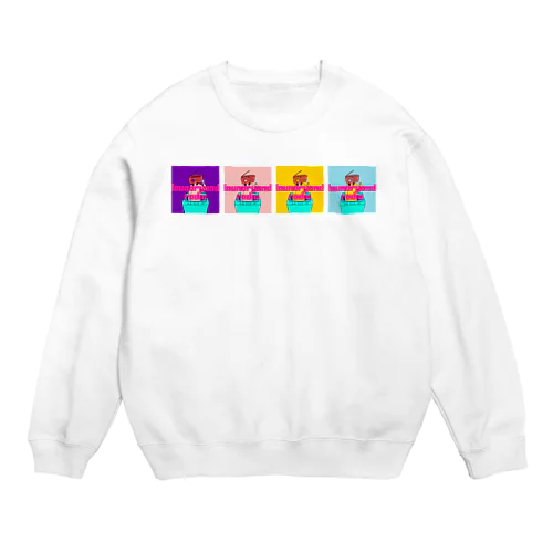 ランドリー横 Crew Neck Sweatshirt