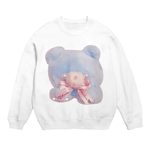 あおいくまちゃん Crew Neck Sweatshirt