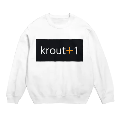 krout+1 Crew Neck Sweatshirt