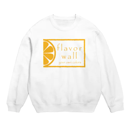 flavor wall Crew Neck Sweatshirt