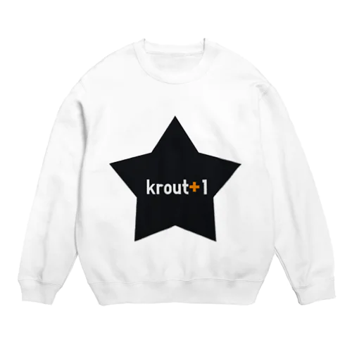 krout+1 Crew Neck Sweatshirt