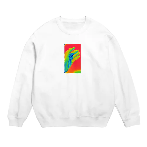 私の冷たい手 Crew Neck Sweatshirt