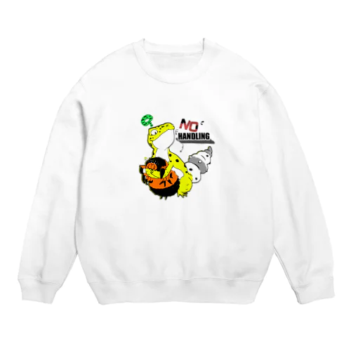 レオパ&タランチュラ【NO HANDLING】 Crew Neck Sweatshirt