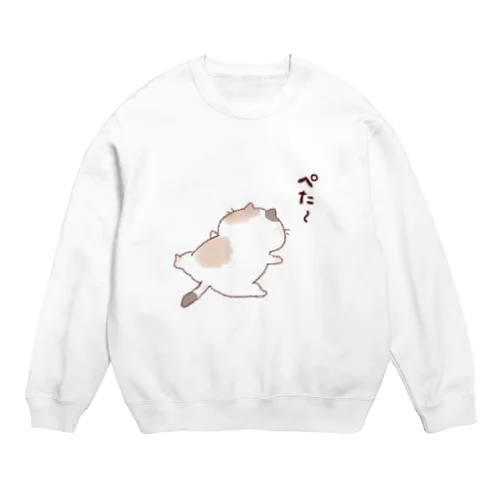 猫さん Crew Neck Sweatshirt