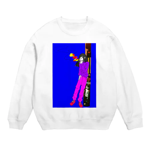 たばこ Crew Neck Sweatshirt