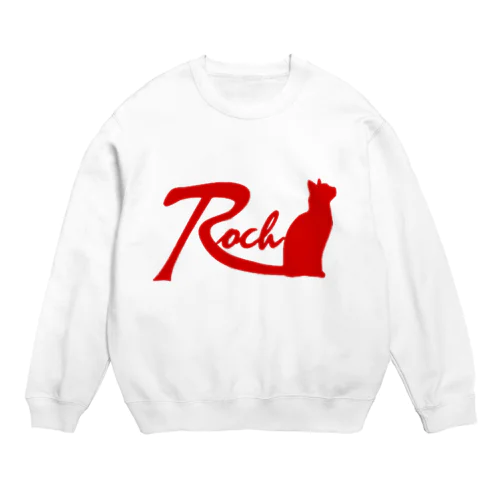 Rock cat Crew Neck Sweatshirt