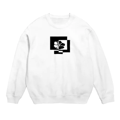 シンプルデザイン Crew Neck Sweatshirt