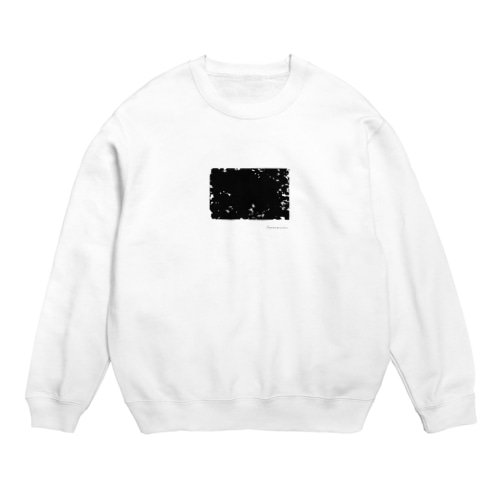 白川香翠　墨の雑貨　海苔 Crew Neck Sweatshirt