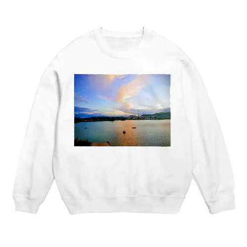 ため池 Crew Neck Sweatshirt