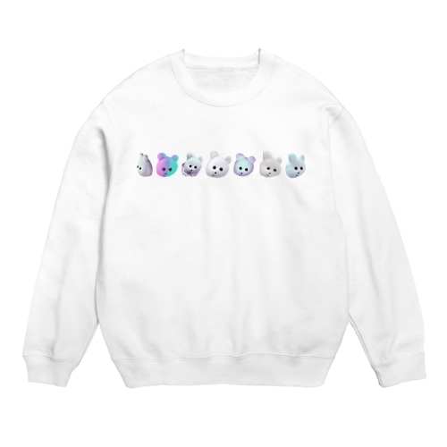 くまきちきぶん Crew Neck Sweatshirt