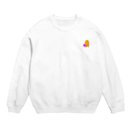 ズラとりペンギン Crew Neck Sweatshirt