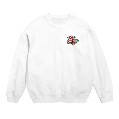 薔薇の美 Crew Neck Sweatshirt