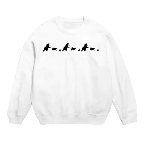 おいかけっこ Crew Neck Sweatshirt