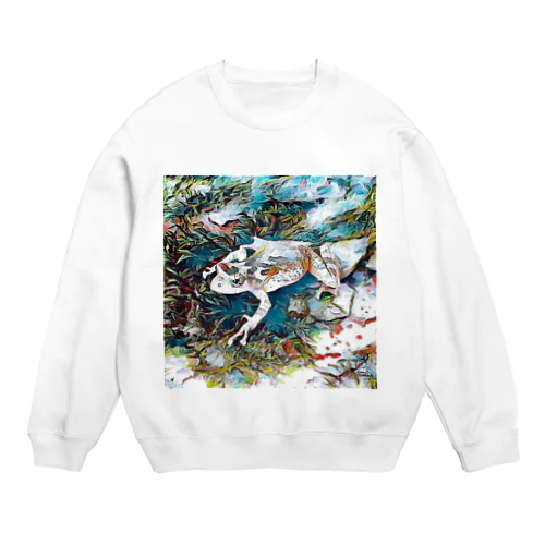 Fantastic Frog -Coolness Version- Crew Neck Sweatshirt