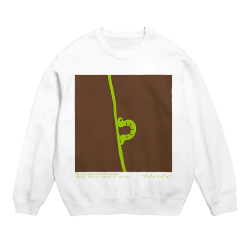 【hitocoto】イモムシ Crew Neck Sweatshirt