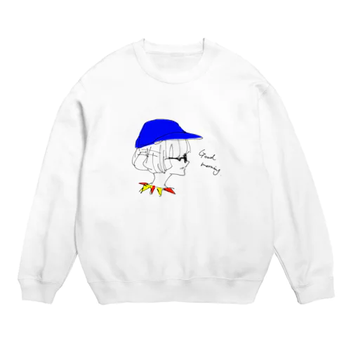 good morning Crew Neck Sweatshirt