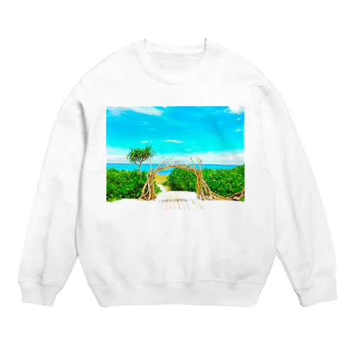 楽園への扉 Crew Neck Sweatshirt