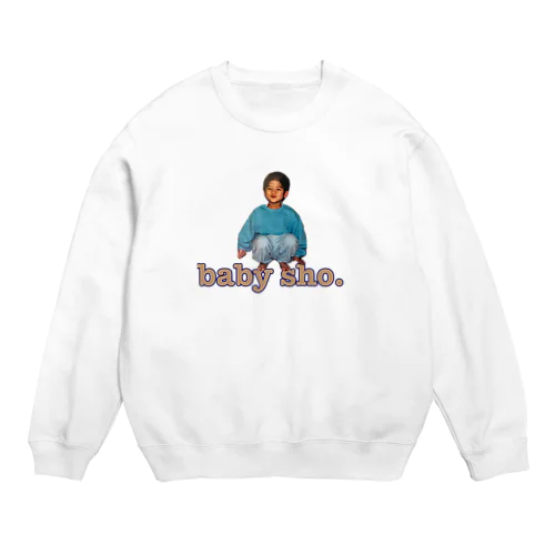 スウェット baby sho. Crew Neck Sweatshirt