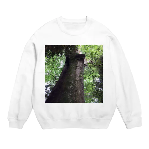 樹の生命力 Crew Neck Sweatshirt