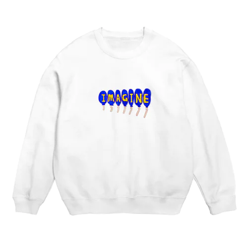 イマジンスウェット  Crew Neck Sweatshirt