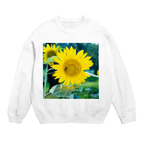 0801SunFlower Crew Neck Sweatshirt