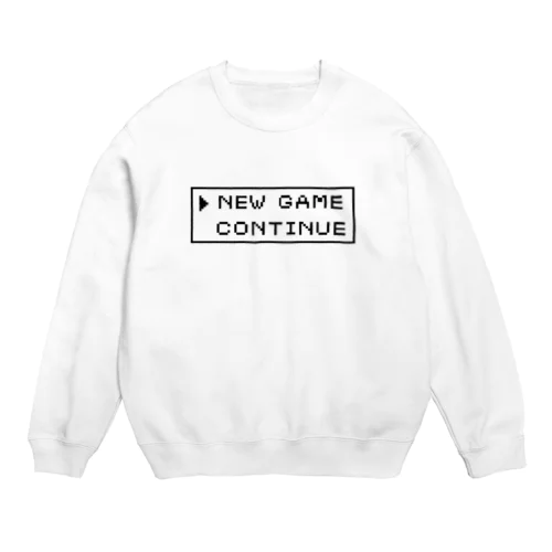 レトロゲームシリーズ　new game Crew Neck Sweatshirt