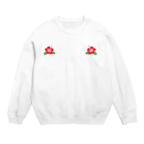 ハナ光りました Crew Neck Sweatshirt