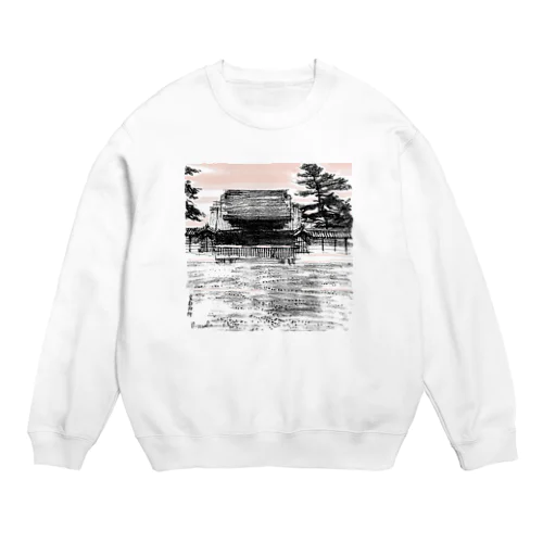 ＃いくぞ岩田屋　　京都御所 Crew Neck Sweatshirt