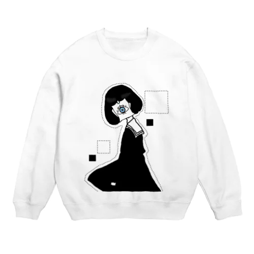 こっち向いて。ちゃん。 Crew Neck Sweatshirt