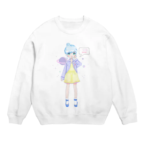 【オリジナル】i love you! Crew Neck Sweatshirt