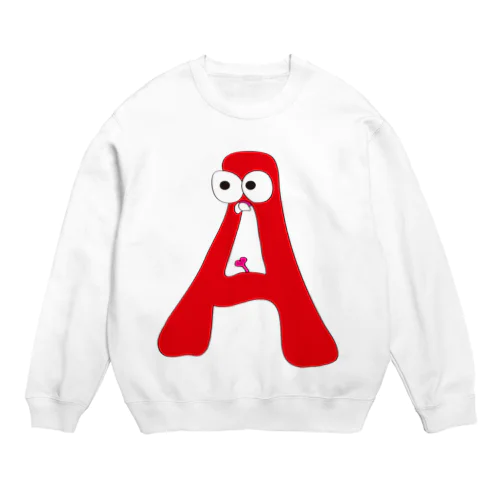 alphabeＴ(A) Crew Neck Sweatshirt