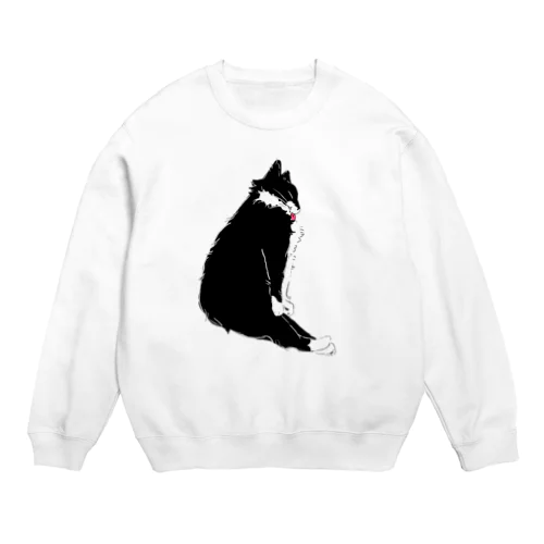 ねこ Crew Neck Sweatshirt