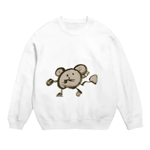 ネズミ。 Crew Neck Sweatshirt