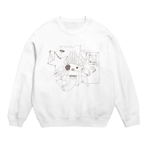 きのこのへや。 Crew Neck Sweatshirt