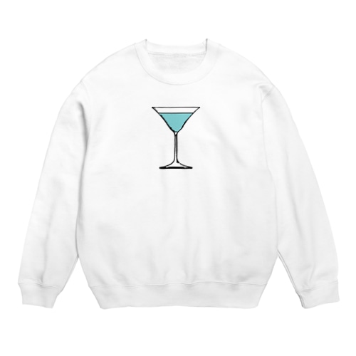 ブルーラグーン・カクテル Crew Neck Sweatshirt