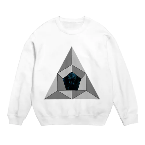 triangle Crew Neck Sweatshirt
